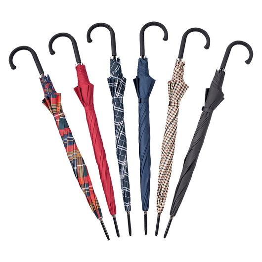 OMBRELLO AUTOMATICO 'NORWICH' tinte unite - scozzese Ã? 112 cm- 12 pezzi