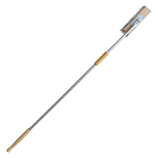 SPAZZOLA PER FORNO cm 16 x 5 - manico cm.160  - KASART