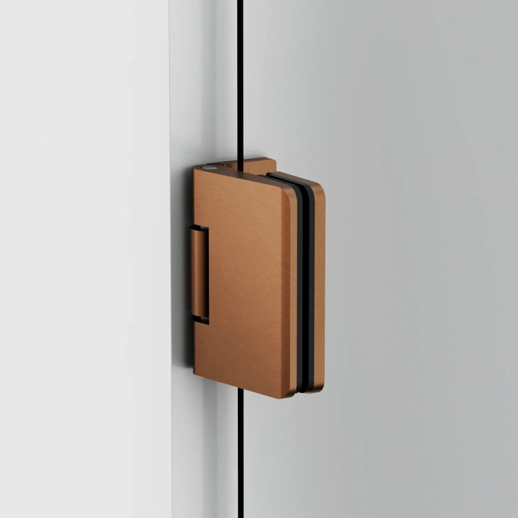 Box doccia angolare GLASS 2 porte battenti 53,5-55,5/68,5-70,5 cm cromo vetro trasparente