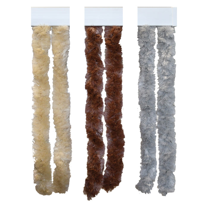 TENDA IN CINIGLIA 'C42' cm. 125 x 230 - grigio  - MADE IN ITALY