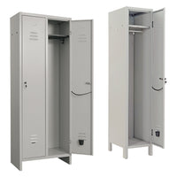 ARMADIO SPOGLIATOIO 'PRATIKO' 1 posto - cm L.36 x P.34 x H.180  - PROMETAL