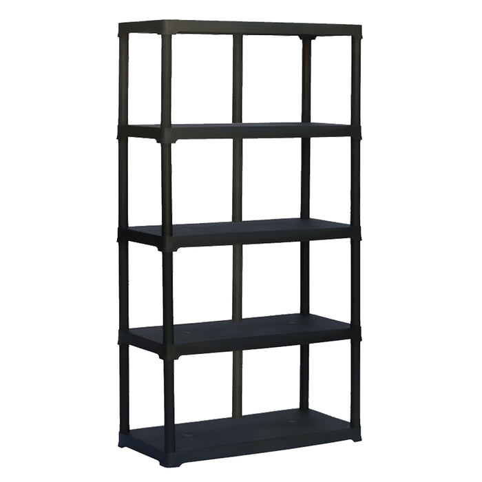 SCAFFALE IN PLASTICA  cm 100 x 40 x H 176 - 5 ripiani con rinforzo  - ARTPLAST