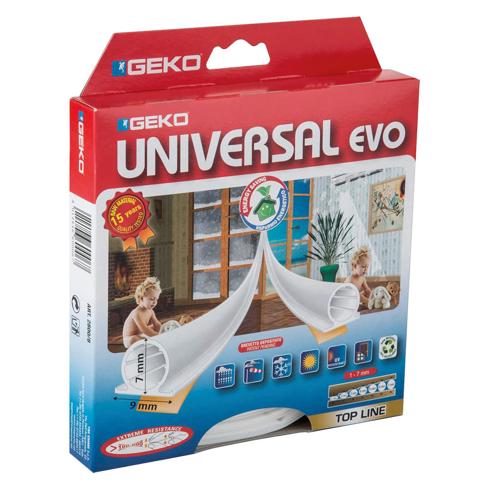 PARAFREDDO IN TERMOPLASTICO PER PORTE E FINESTRE ' bianco  - GEKO