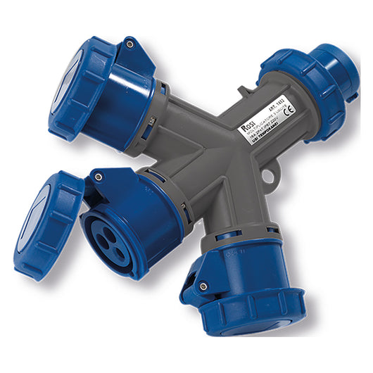 ADATTATORE INDUSTRIALE TRIPLO 1452  - ROSI