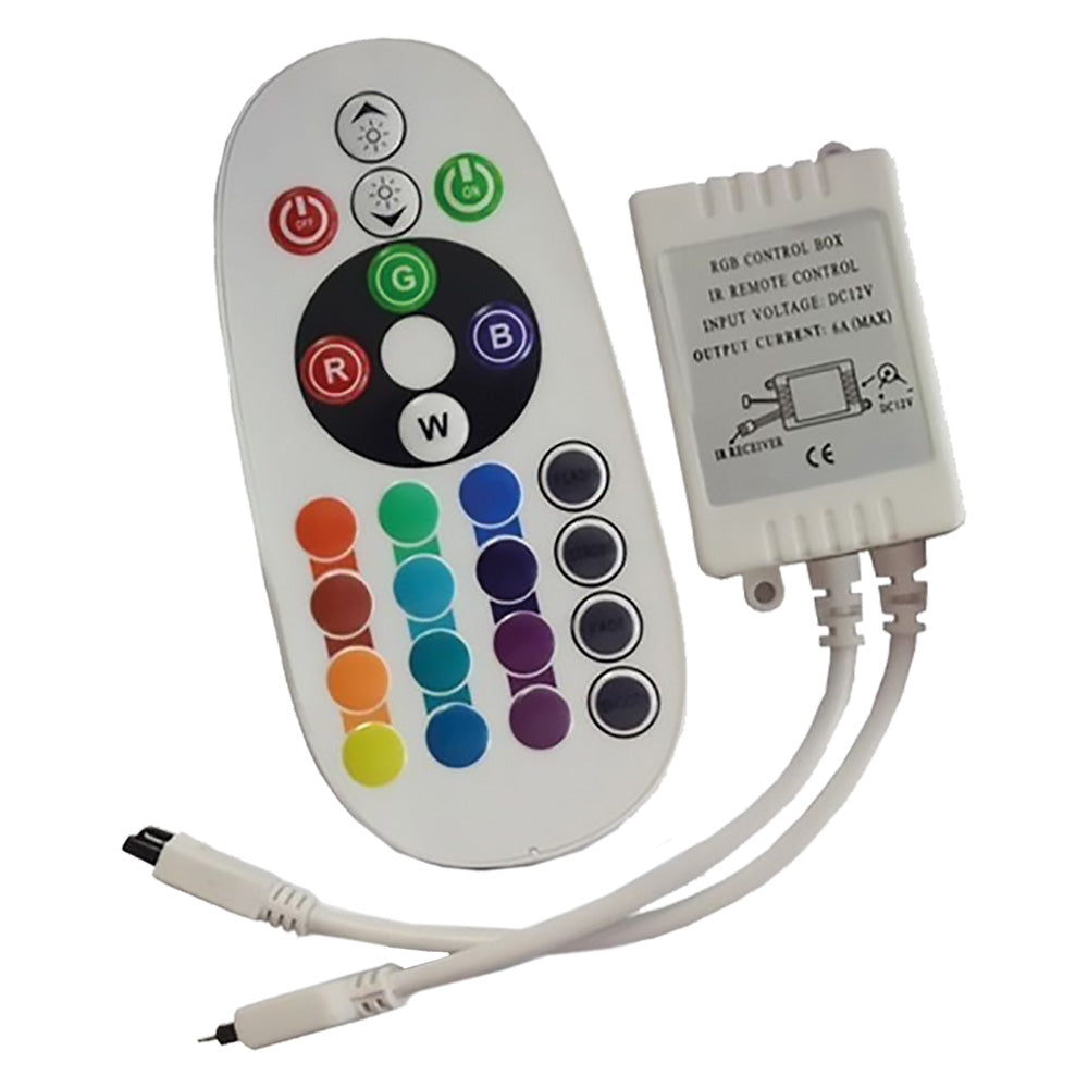 CONTROLLER DIMMERABILE PER STRIP LED RGB corrente max 72 W  - VTAC