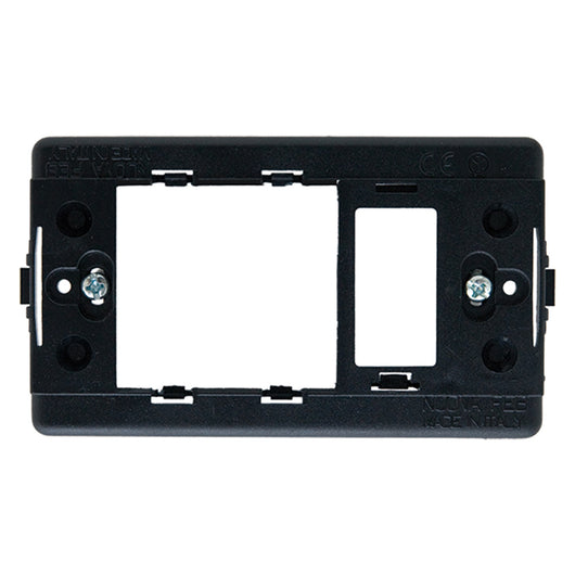 SUPPORTO PER SERIE LASER per UNEL + 1 mod.decentrato 2602- 10 pezzi  - FEB