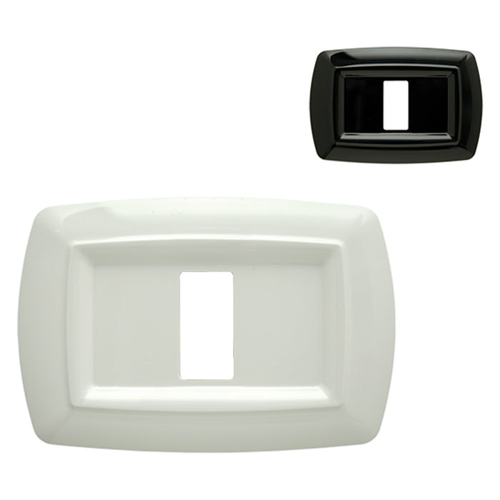 PLACCA 'TONDÒ' 2592/WH bianca (2 posti)  - FEB