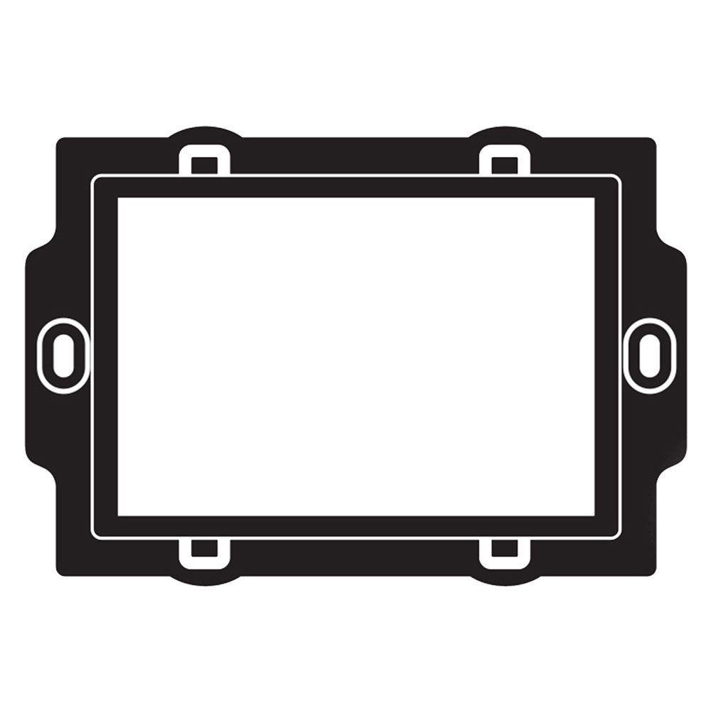 SUPPORTO MODELLO 'PL' PER SERIE PLAIN 3 moduli  - FEB