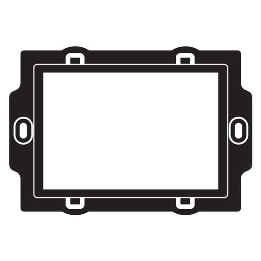 SUPPORTO MODELLO 'PL' PER SERIE PLAIN 3 moduli  - FEB