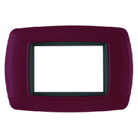 PLACCA COL. AMARANTO 'LIFE' 3 posti - 2983/AM  - FEB