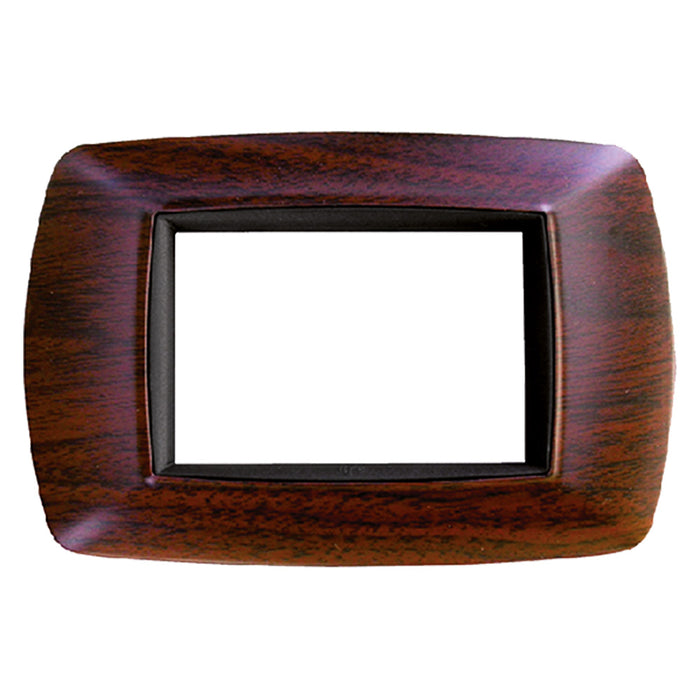 PLACCA EFFETTO LEGNO SCURO 'LIFE' 7 posti - 2987/LS  - FEB