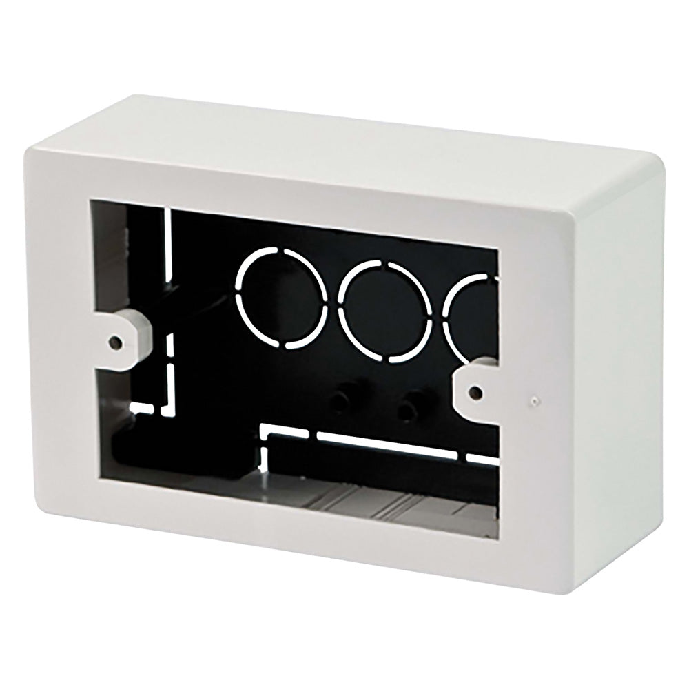 SCATOLA PER DOPPIA PRESA DA INCASSO SERIE 'OPERA PLUS' 3 posti  - FANTON