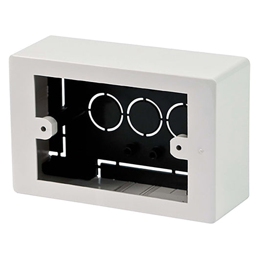 SCATOLA PER DOPPIA PRESA DA INCASSO SERIE 'OPERA PLUS' 3 posti  - FANTON