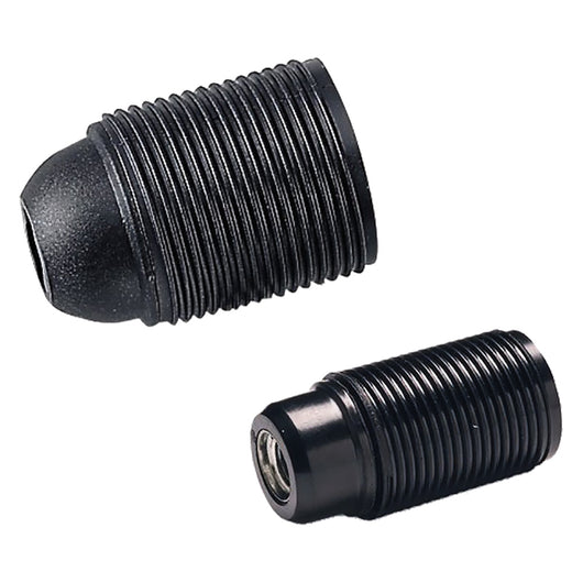 PORTALAMPADA FILETTATO E 27 - colore nero- 50 pezzi