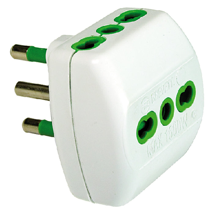 ADATTATORE TRIPLO 82180- 5 pezzi  - FANTON