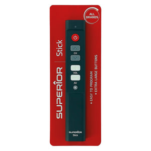 TELECOMANDO COMPATIBILE PER TV 'STICK' universale autoapprendente  - SUPERIOR