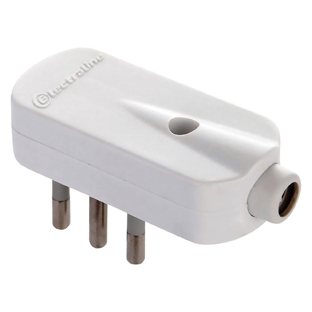 SPINA VOLANTE PIATTA 2P + T 16A - art.71909- 25 pezzi  - ELECTRALINE