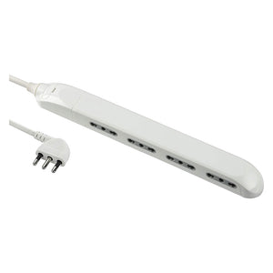 MULTIPRESA SALVASPAZIO 'SLIM' colore bianco - art.61910  - ELECTRALINE