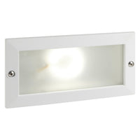 SEGNA PASSO LED INCASSO RETTANGOLARE APERTO 'ESCAPE' colore bianco - 10 watt  - SOVIL