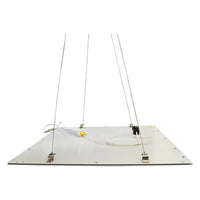 SISTEMA FISSAGGIO A SOSPENSIONE PANNELLI LED kit  - VTAC