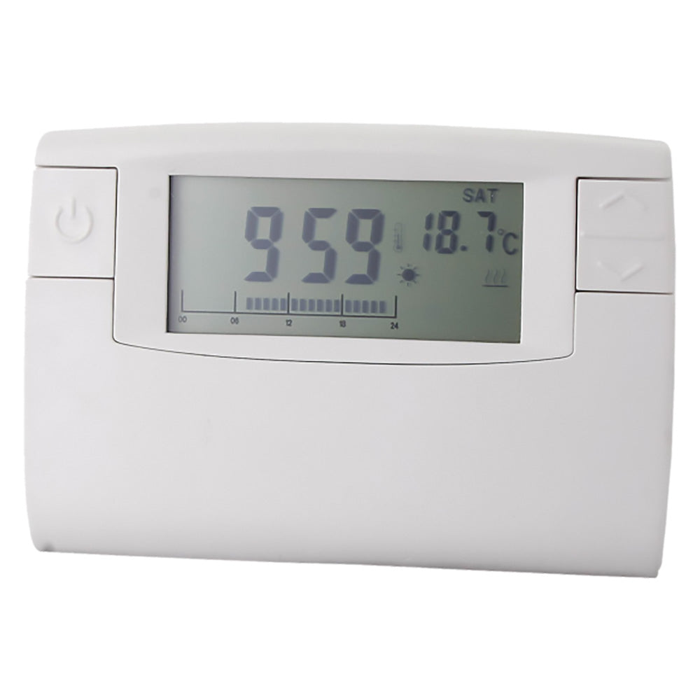 CRONOTERMOSTATO PROGRAMMABILE DIGITALE 6(2)A 230V max 1380 W - art.59219  - ELECTRALINE