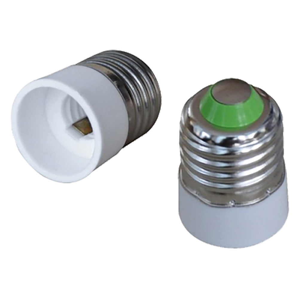 ADATTATORE PORTALAMPADA da spina E27 a presa E14- 10 pezzi  - MELCHIONI