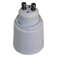 ADATTATORE PORTALAMPADA da spina GU10 a presa E27- 10 pezzi  - MELCHIONI