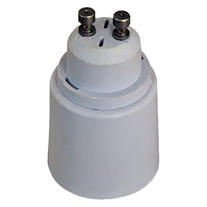 ADATTATORE PORTALAMPADA da spina GU10 a presa E27- 10 pezzi  - MELCHIONI