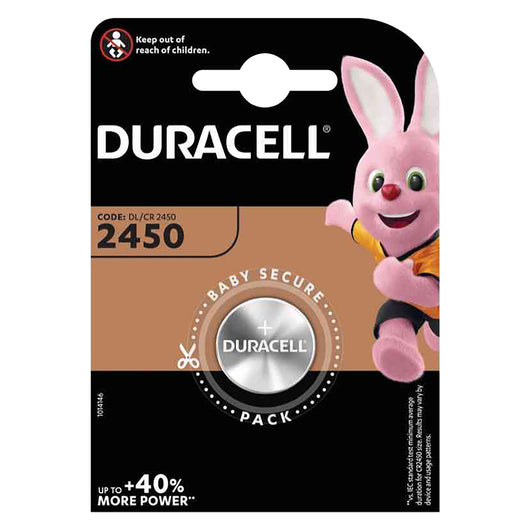 PILA A BOTTONE '2450' Pz 1- 3 V- 10 blister  - DURACELL