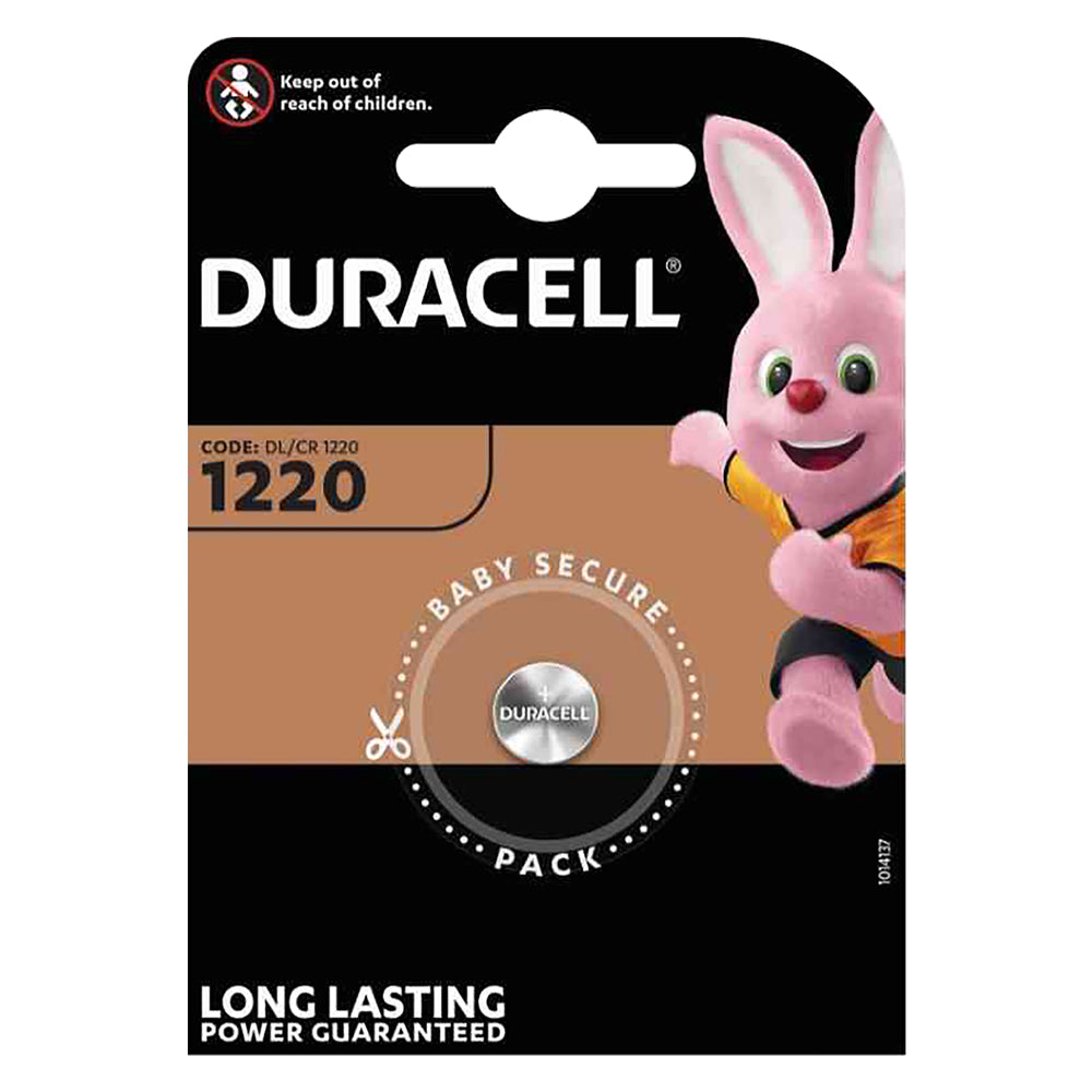 PILA A BOTTONE '1220' Pz 1- 3 V- 10 blister  - DURACELL