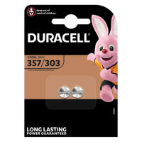 PILA A BOTTONE '357/303' Pz 2 - 1,5 V- 10 blister  - DURACELL