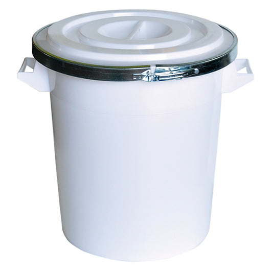BIDONE INDUSTRIALE PER ALIMENTI Lt.100 - Ø cm.53  - MOBIL PLASTIC