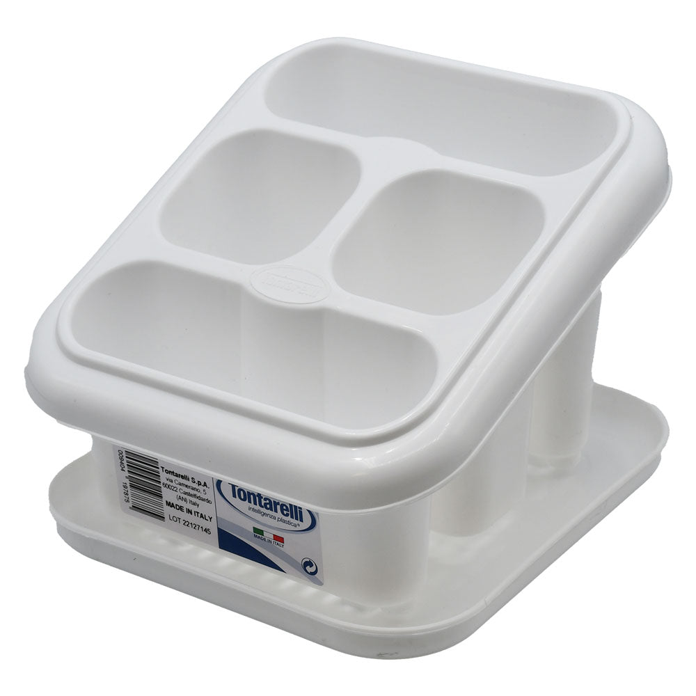SCOLAPOSATE CON VASSOIO colore bianco  - TONTARELLI