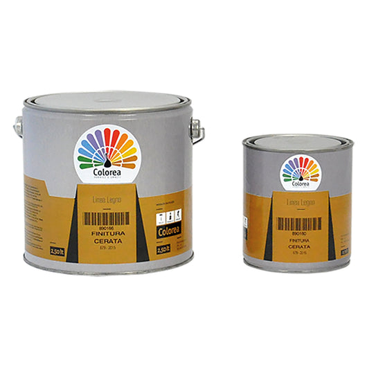 VERNICE A FINITURA CERATA 'COLOREA' Lt. 0,750 Incolore- 6 pezzi  - COLOREA