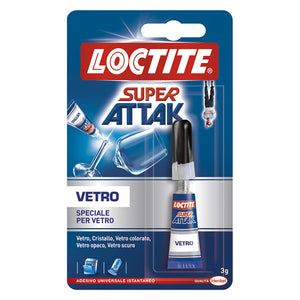 SUPER ATTAK VETRO gr 3- 24 pezzi  - LOCTITE