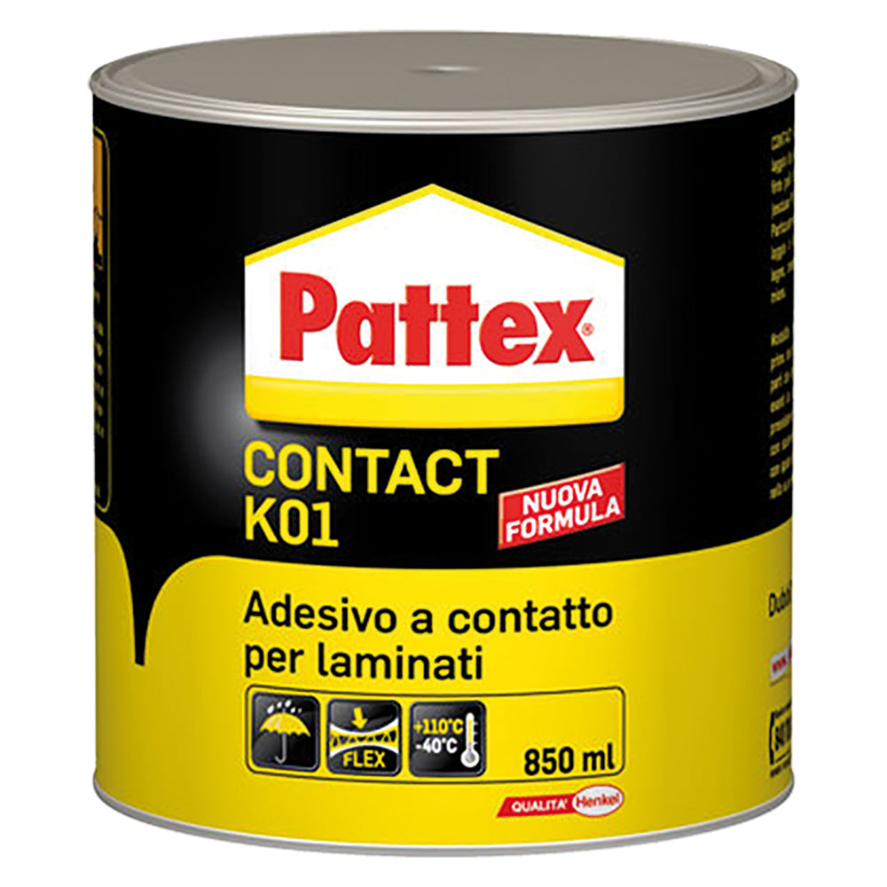 PATTEX ADESIVO A CONTATTO 'K01' ml. 850- 12 pezzi  - PATTEX