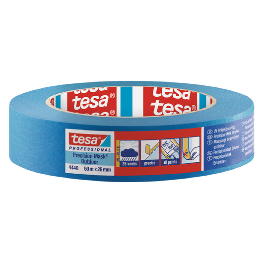 NASTRO PER MASCHERATURA 'PRECISION MASK 4440' mm 25 x mt. 50 - colore blu- 6 pezzi  - TESA