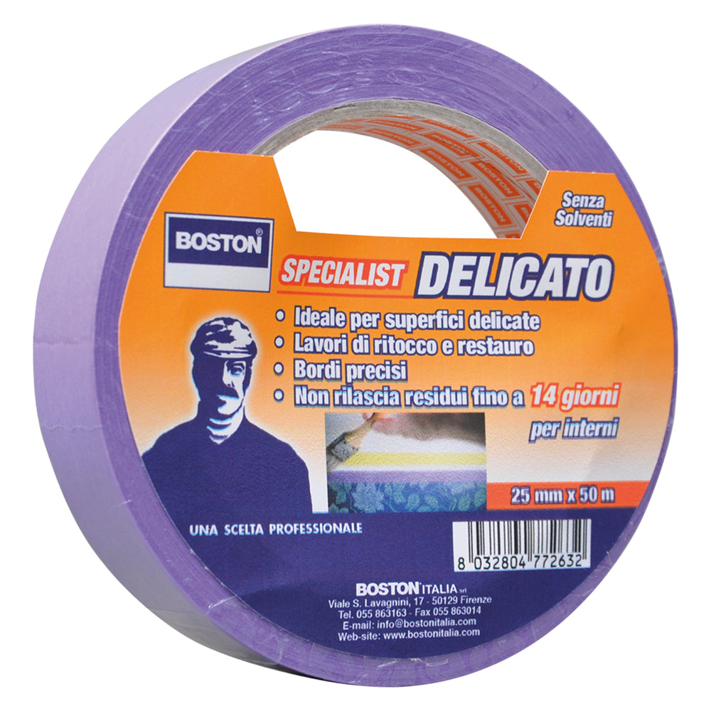 NASTRO MASCHERATURA 'SPECIALIST DELICATO' mm 24 x mt. 50  - BOSTON