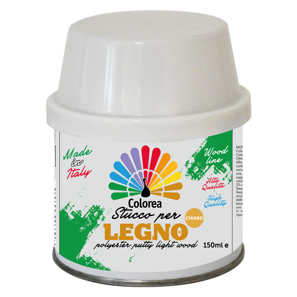 STUCCO PER LEGNO 'COLOREA' ml 750 - chiaro  - COLOREA
