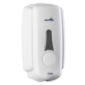 DISPENSER A MURO PER SAPONE IN SACCA 'T-SMALL' per saponi mousse - bianco  - NETTUNO