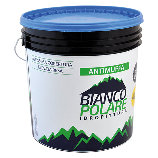 IDROPITTURA SEMILAVABILE ANTIMUFFA TRASPIRANTE Lt.   4  - BIANCO POLARE