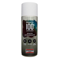 SMALTO SPRAY EFFETTO ANTICHIZZANTE ml. 400 - grigio  - AREXONS