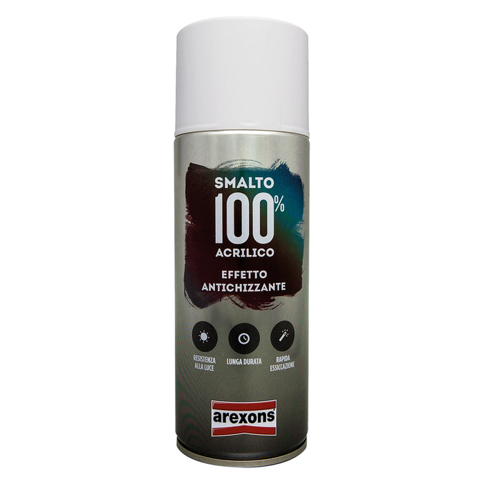 SMALTO SPRAY EFFETTO ANTICHIZZANTE ml. 400 - grigio peltro  - AREXONS