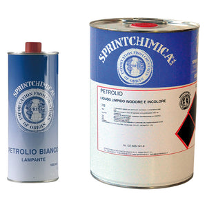 PETROLIO BIANCO Lt. 1 - in lattina- 20 pezzi  - SPRINTCHIMICA
