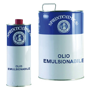 OLIO EMULSIONABILE Lt. 1- 12 pezzi  - SPRINTCHIMICA