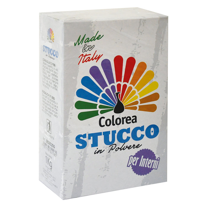 STUCCO IN POLVERE 'COLOREA' Kg.   1- 12 pezzi  - COLOREA