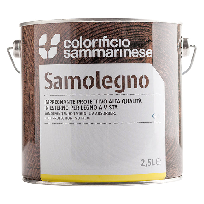 IMPREGNANTE 'SAMOLEGNO' Lt. 0,750 Wenge- 6 pezzi  - COLORIFICIO SAMMARINESE