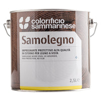 IMPREGNANTE 'SAMOLEGNO' Lt. 5 Noce scuro  - COLORIFICIO SAMMARINESE