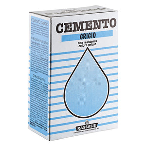 CEMENTO GRIGIO IN POLVERE Kg. 1- 12 pezzi