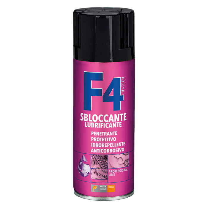 SBLOCCANTE SPRAY MULTIUSO 'F4' ml 400- 12 pezzi  - FAREN
